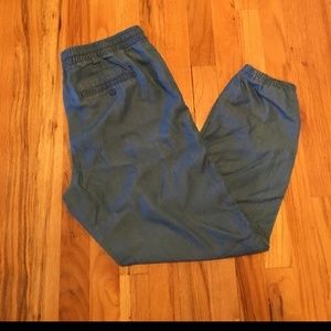 New gap chambray jean joggers